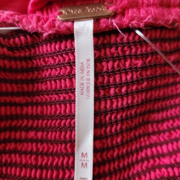 Free People Bluebell Maxi Dress in Sangria Sunset Pink Cotton size M - Picture 8 of 8